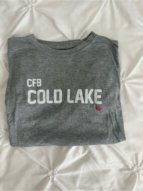 CANADIAN FORCES Cold Lake Gray Graphic Tee